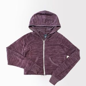 Rue 21 cropped zip up size small